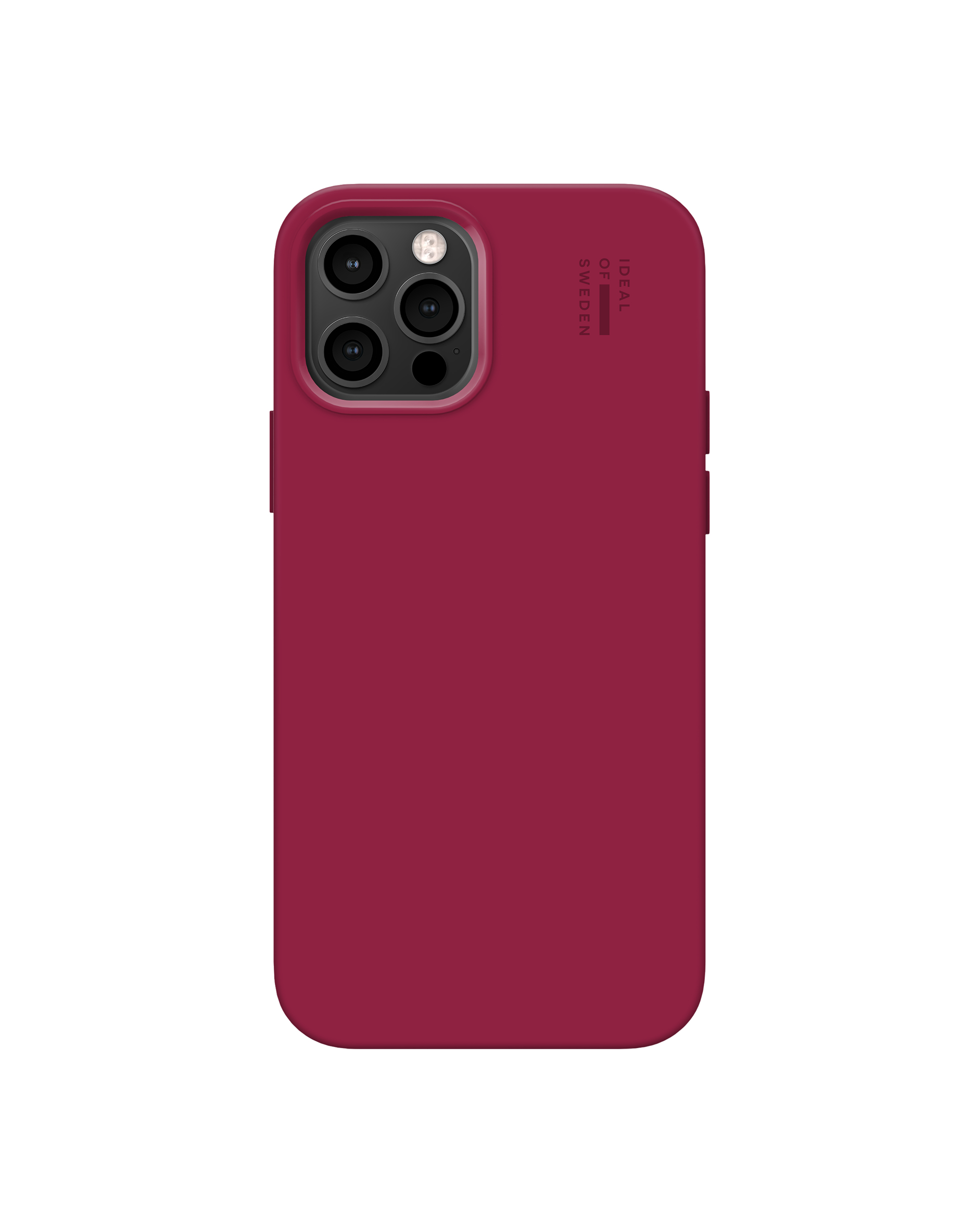 iDeal of Sweden Silicone Case MagSafe iPhone 12 / 12 Pro Cranberry – image 1