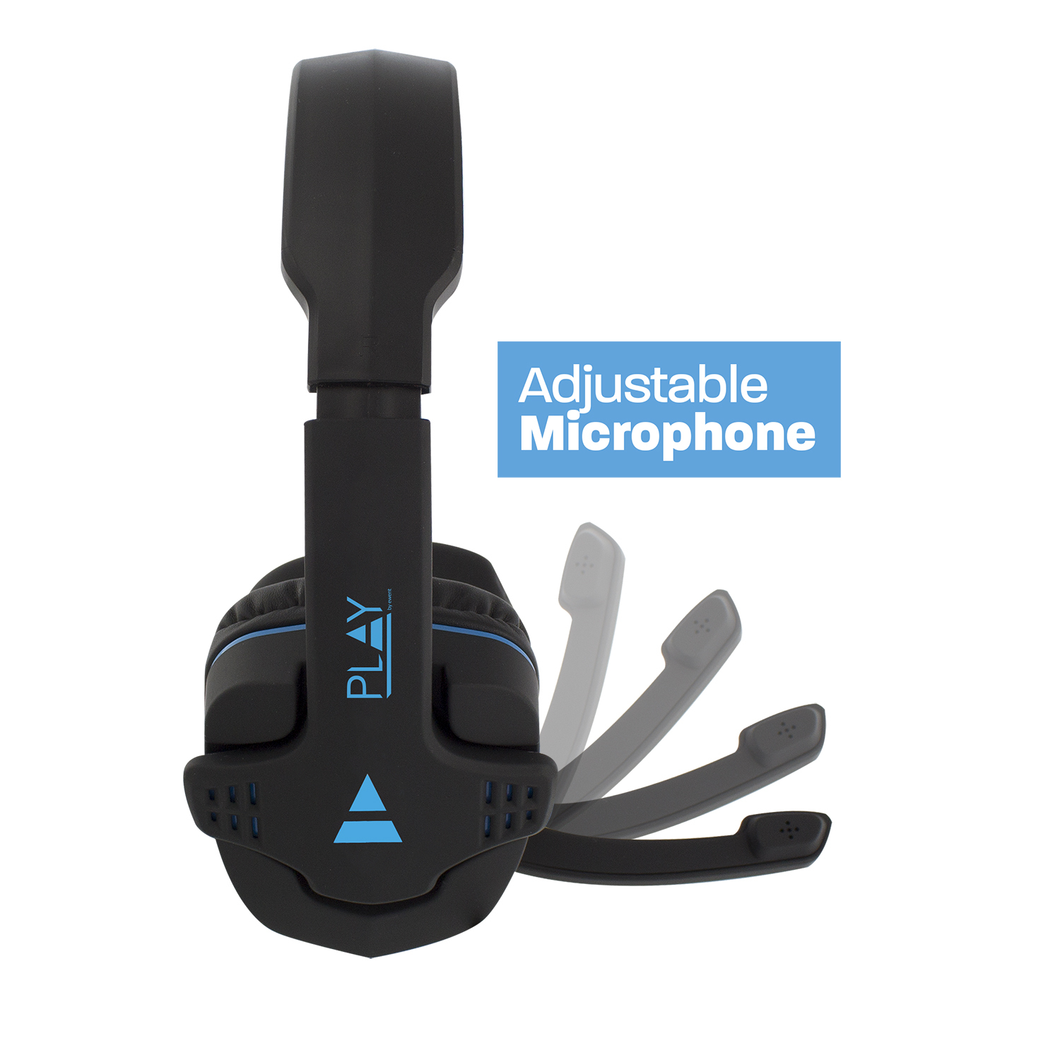 Ewent PL3320 headphones/headset Wired Head-band Gaming Black – image 2