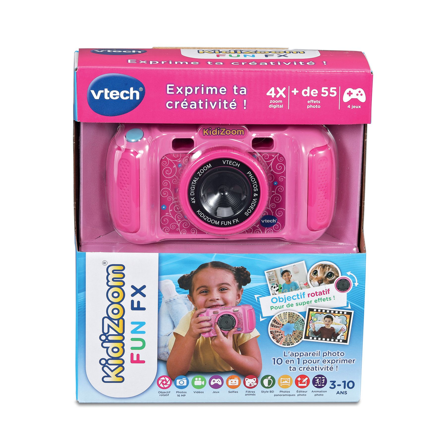 VTech KidiZoom Fun FX rose – image 4
