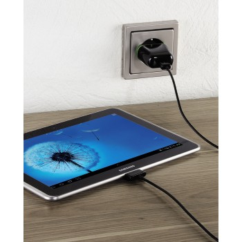 Hama 00128055 mobile device charger Universal Black, Green USB Indoor – image 5
