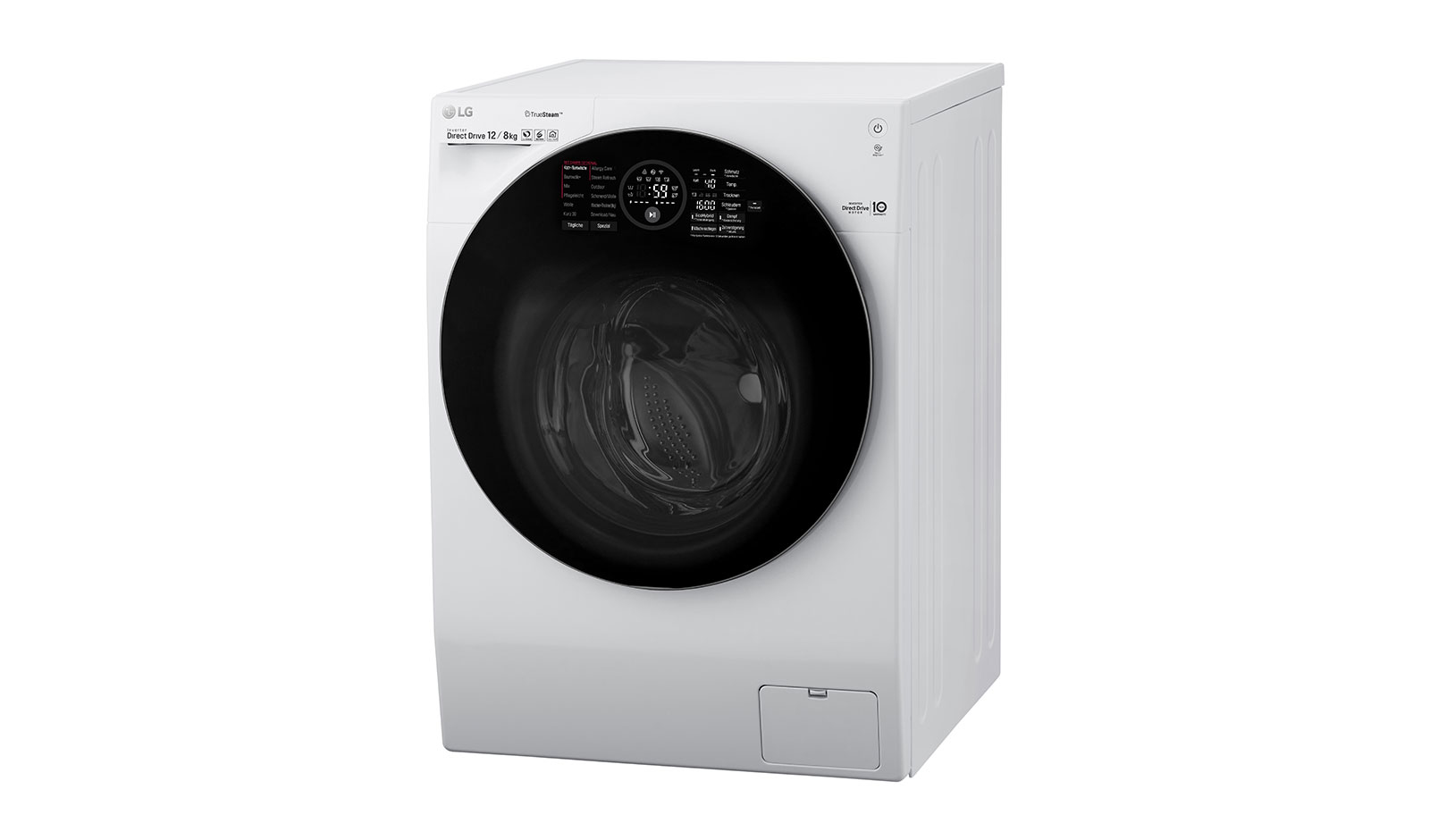 LG F16WD128GH washer dryer Freestanding Front-load White – image 3