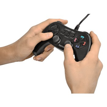 Hama 115409 Black Gameport Gamepad Analogue Playstation, Playstation 2 – image 4