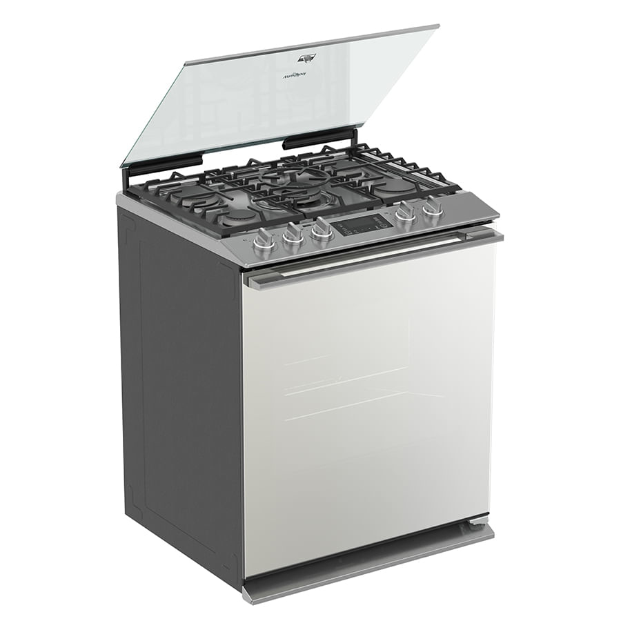 Whirlpool WFR9000S cooker Freestanding cooker Gas Silver – image 9