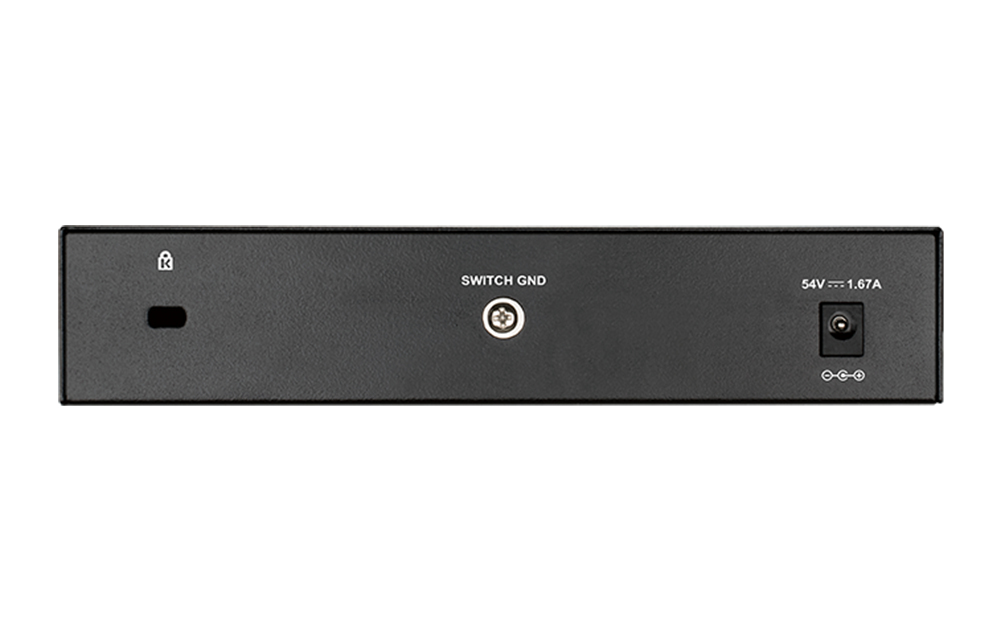 D-Link DGS-1100-08PLV2 network switch Managed L2 Gigabit Ethernet (10/100/1000) Power over Ethernet (PoE) Black – image 3