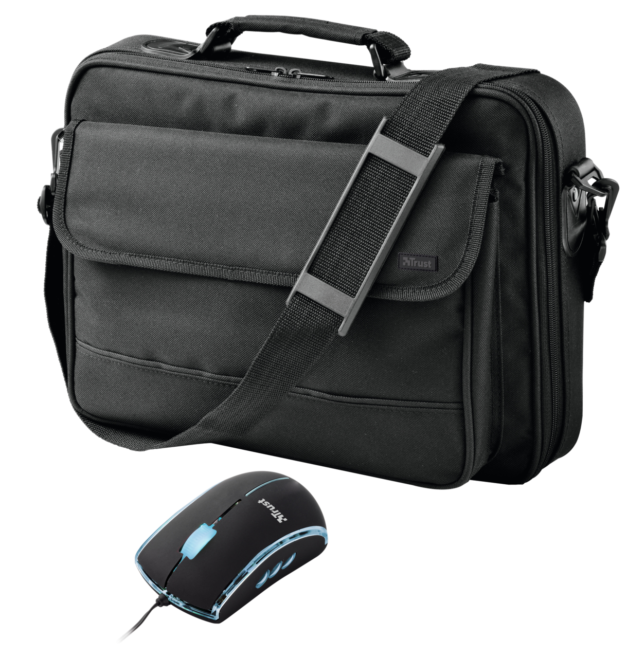 Trust 15.4" Notebook Bag & Retractable Colour Mouse BB-1300p