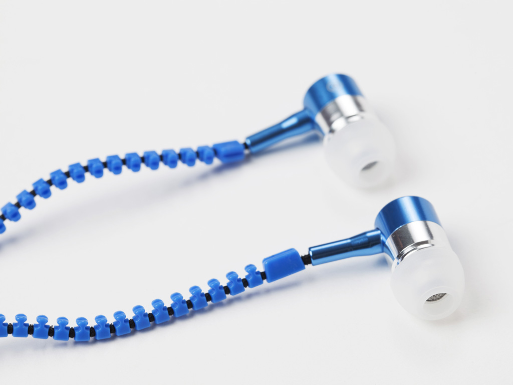 CoolBox ZIP2 Headset Wired In-ear Calls/Music Blue – image 2
