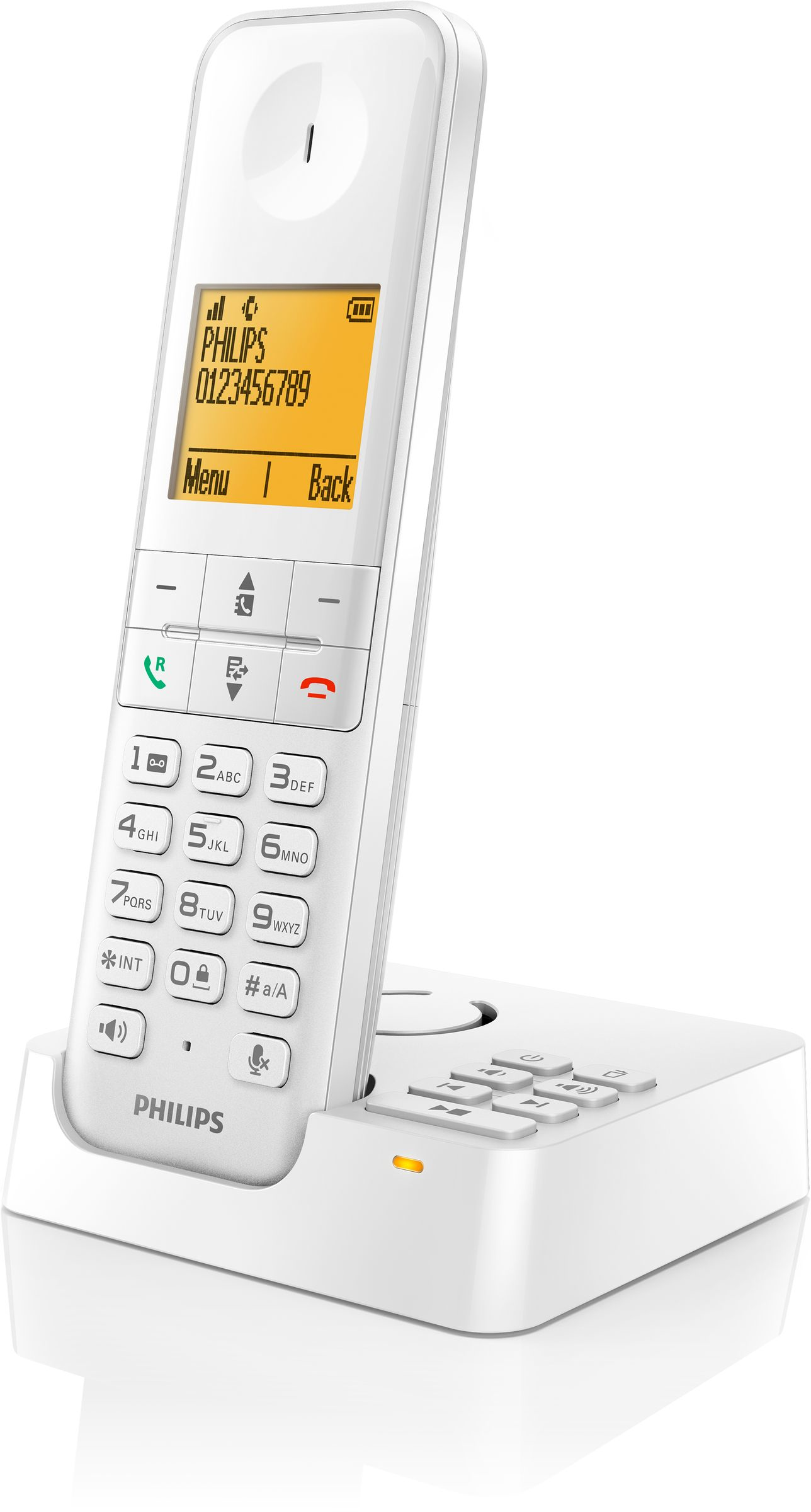 Philips B3951W/38 telephone DECT telephone Caller ID White – image 1
