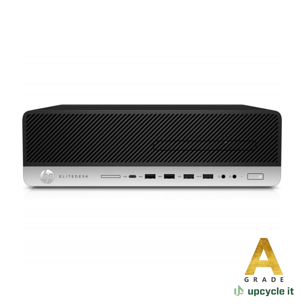 upcycle it HP EliteDesk 800 G5 SFF (Refurbished) Intel® Core™ i5 i5-9500 16 GB DDR4-SDRAM 256 GB SSD Windows 11 Pro PC Nero,