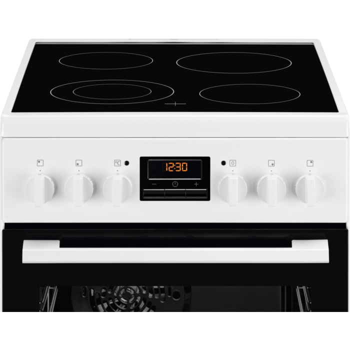 Electrolux LKR540200W cooker Freestanding cooker Electric Ceramic hob White – image 2