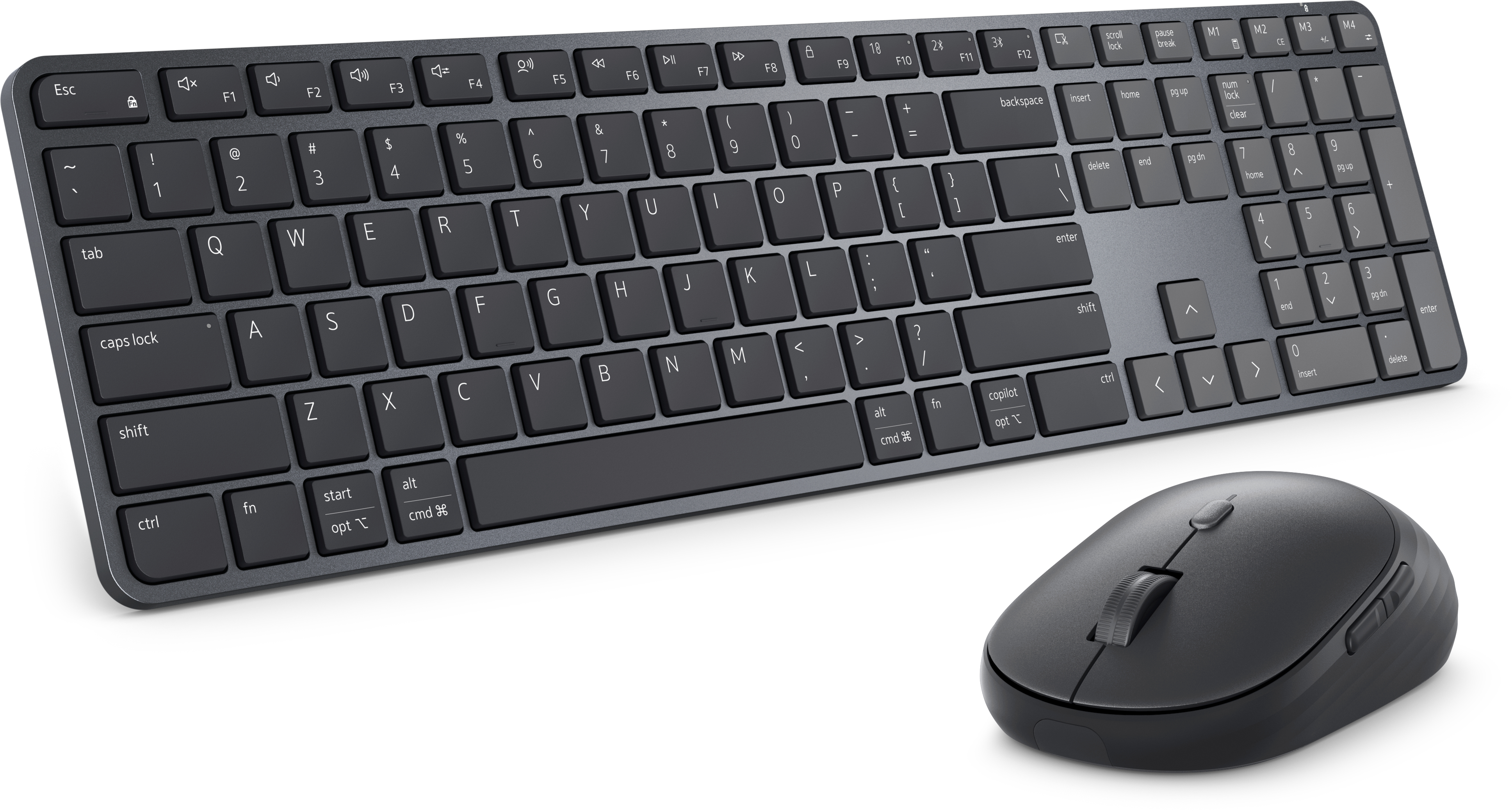 Dell Pro 7 Slim Keyboard and Mouse - KM726 - UK (QWERTY)