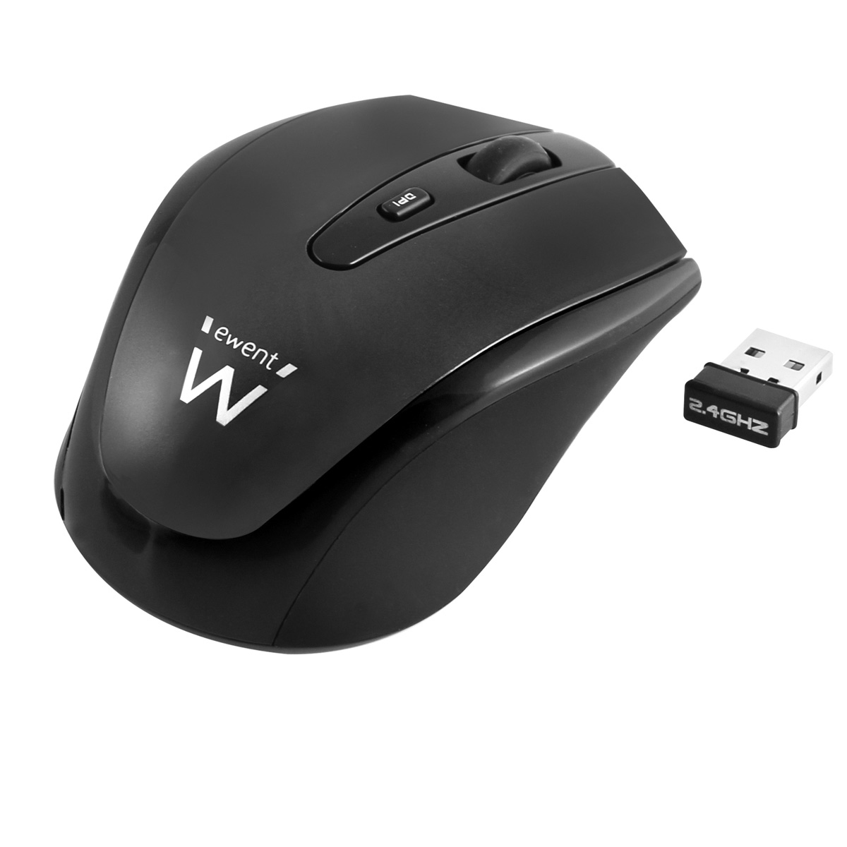 Ewent EW3215 mouse Office Ambidextrous RF Wireless Optical 1600 DPI