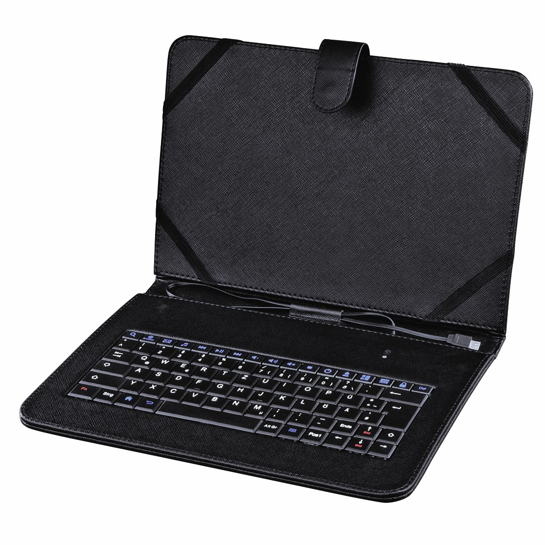 Hama 182501 QWERTZ Micro-USB Black
