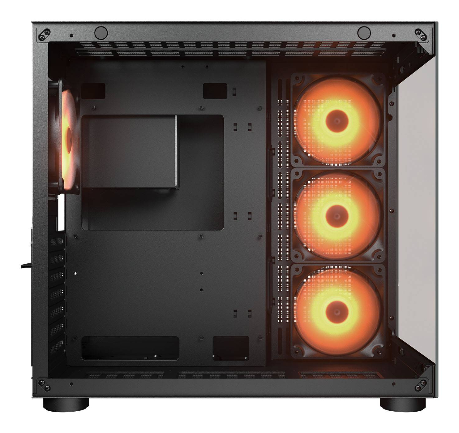 COUGAR Midi Tower Case, FV150 ARGB, Black image 7
