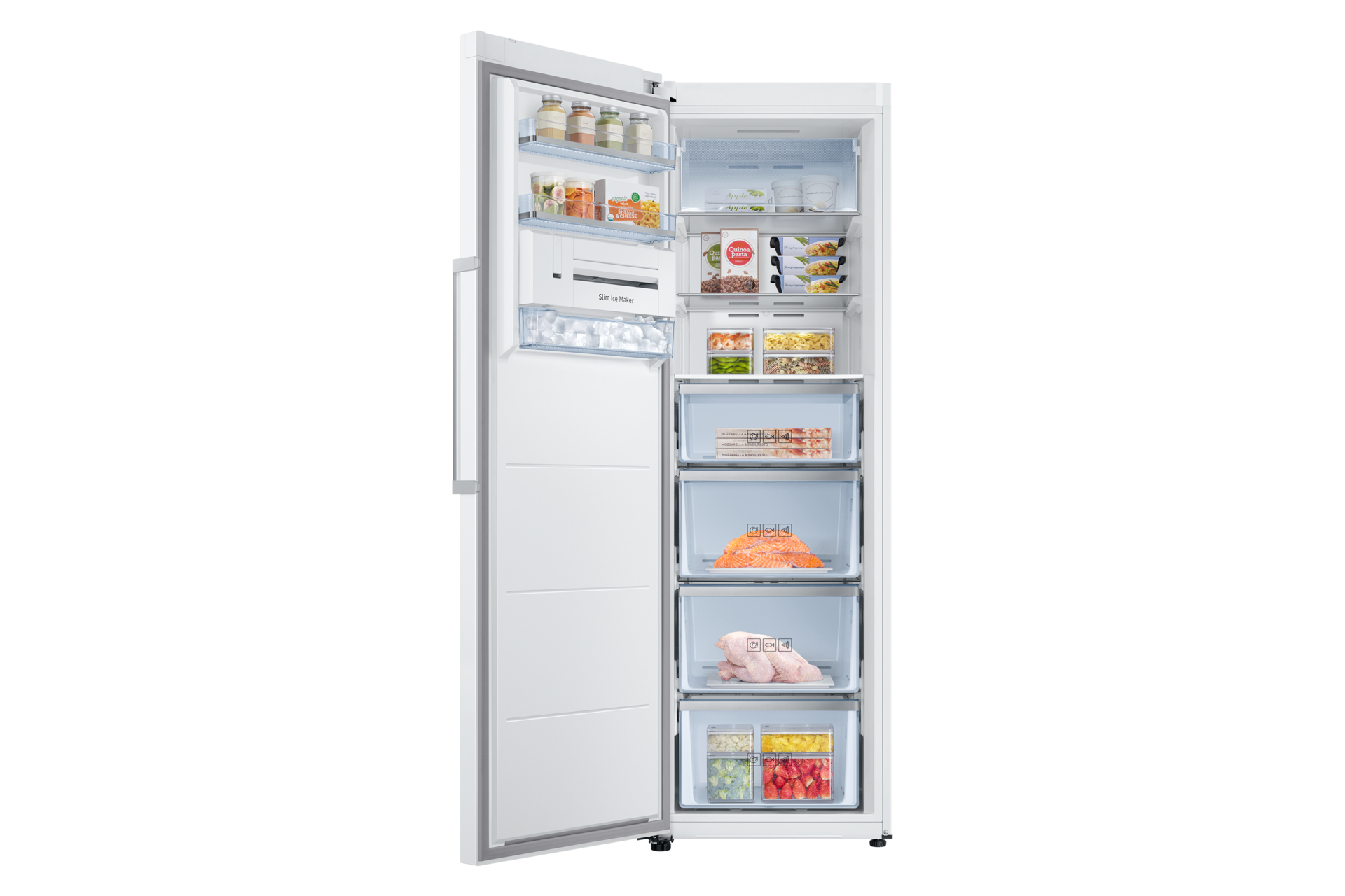 Samsung RR7000 RZ32M7125WW/EU Tall One Door Freezer with All-around Cooling - White – image 3