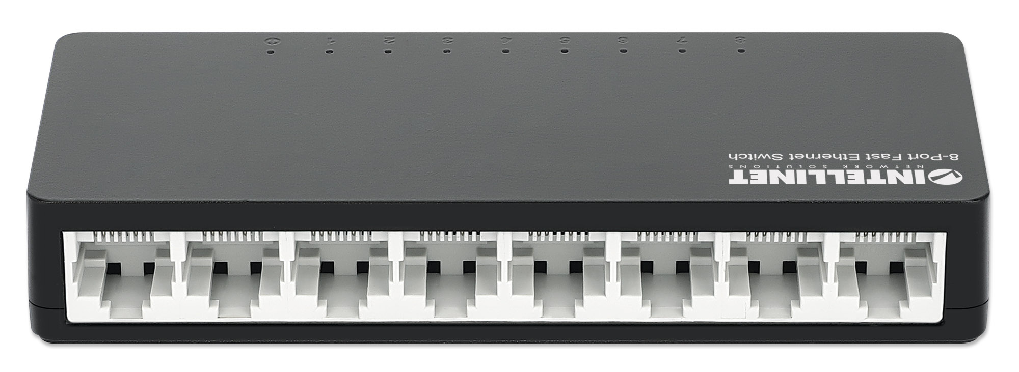 Intellinet 8-Port Fast Ethernet Switch Desktop Size, Plastic, IEEE 802.3az (Energy Efficient Ethernet), Black – image 4