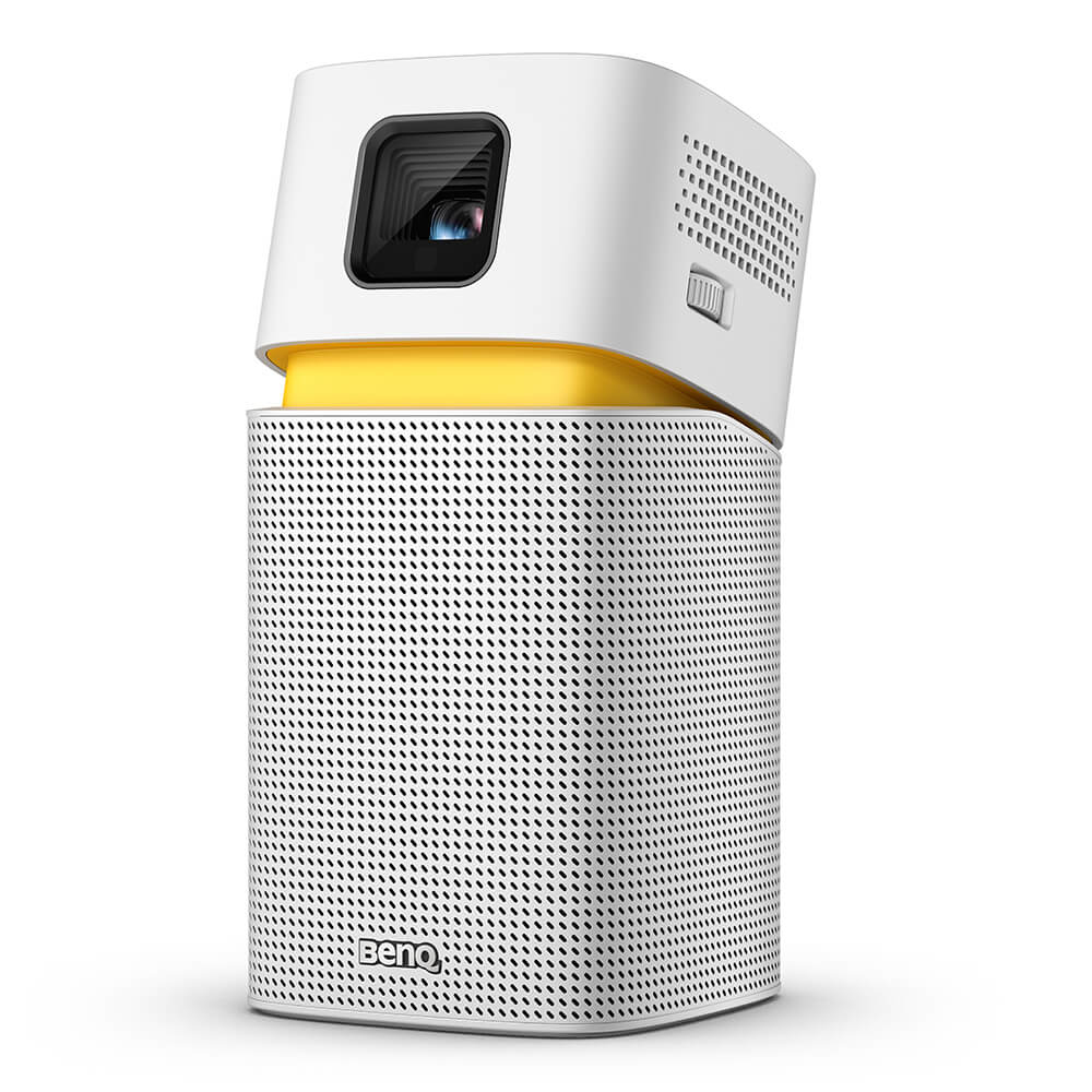 BenQ GV1 Short throw projector 200 ANSI lumens DLP WVGA (854x480) Silver, Yellow – image 5