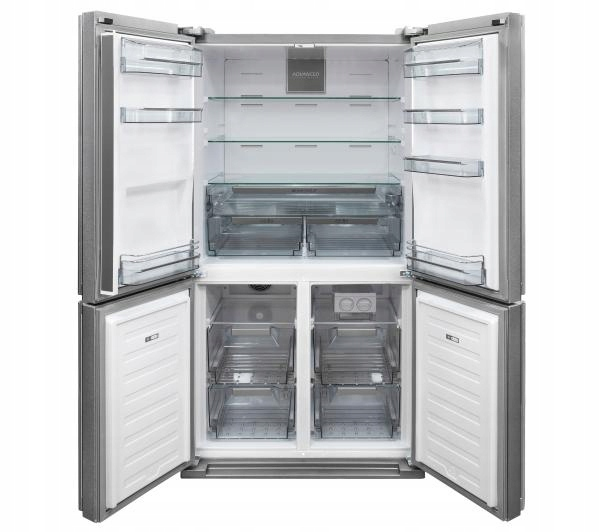 Sharp SJ-FF560EVI side-by-side refrigerator Freestanding – image 2