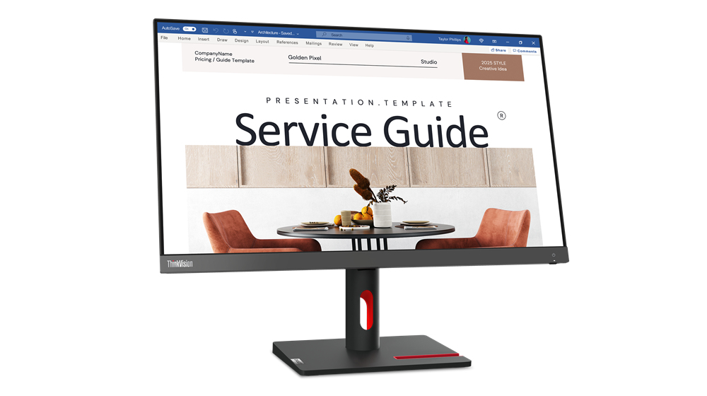 Lenovo ThinkVision S24i-30 computer monitor – image 1