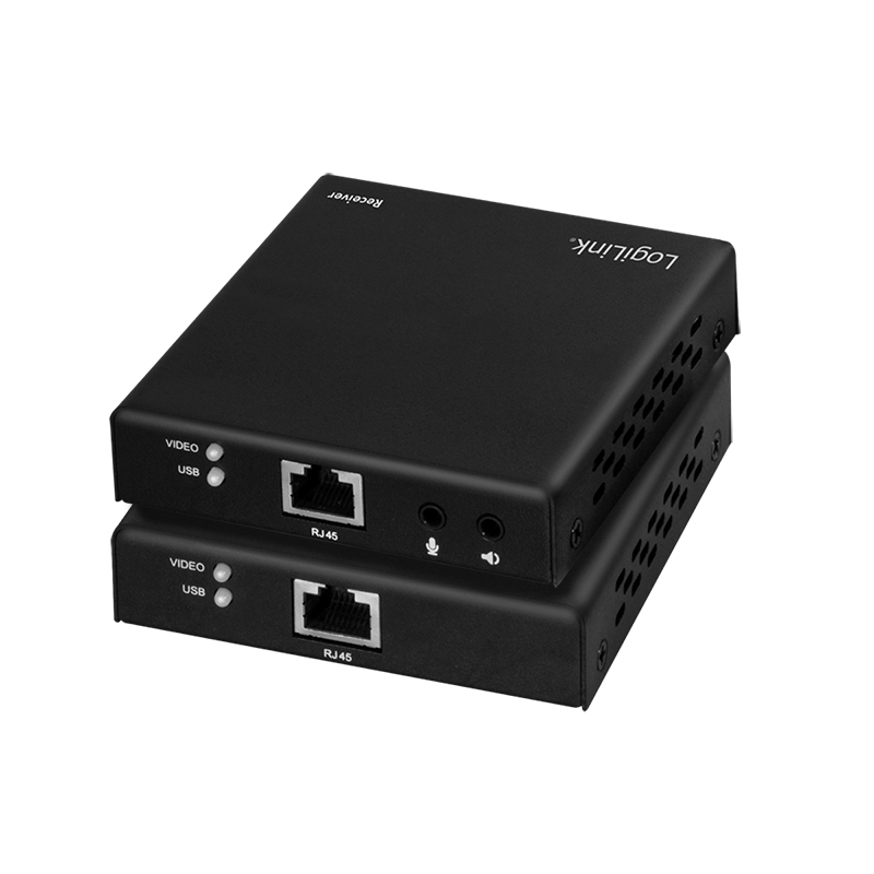 LogiLink HD0027 KVM extender Transmitter & receiver – image 2
