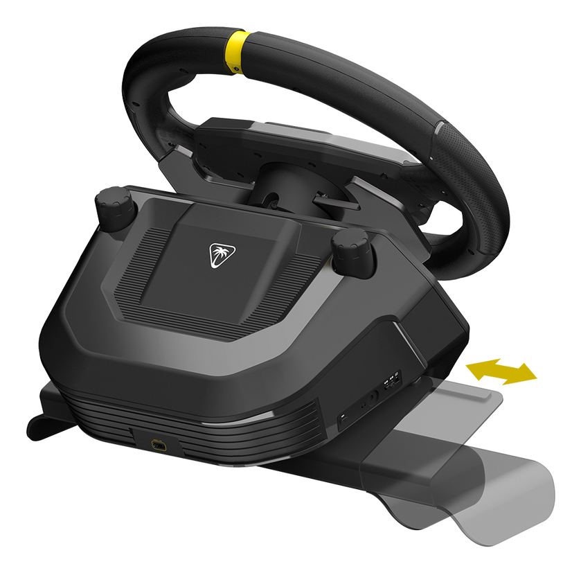 Turtle Beach Racer Système de volant de course sans fil sous licence officielle pour Xbox w/ connexion sans fil fiable et jusqu'à 30 h d'autonomie pour Series X et S, Xbox One et PC