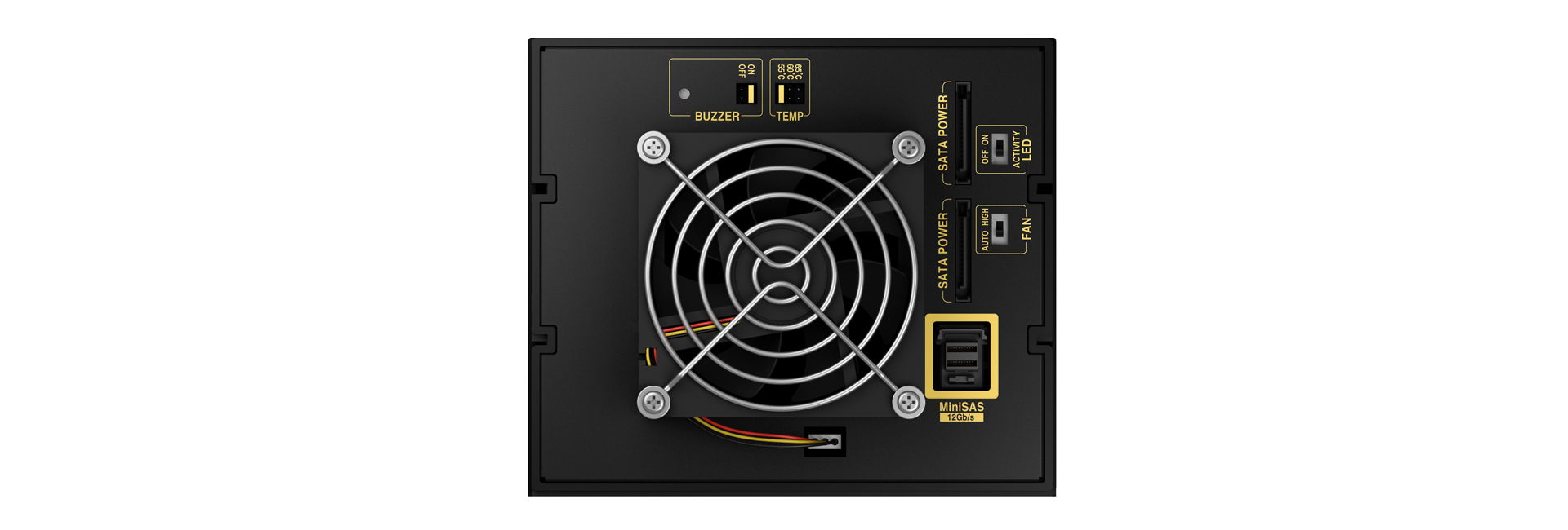 ICY BOX IB-564SAS-12G disk array Black – image 9