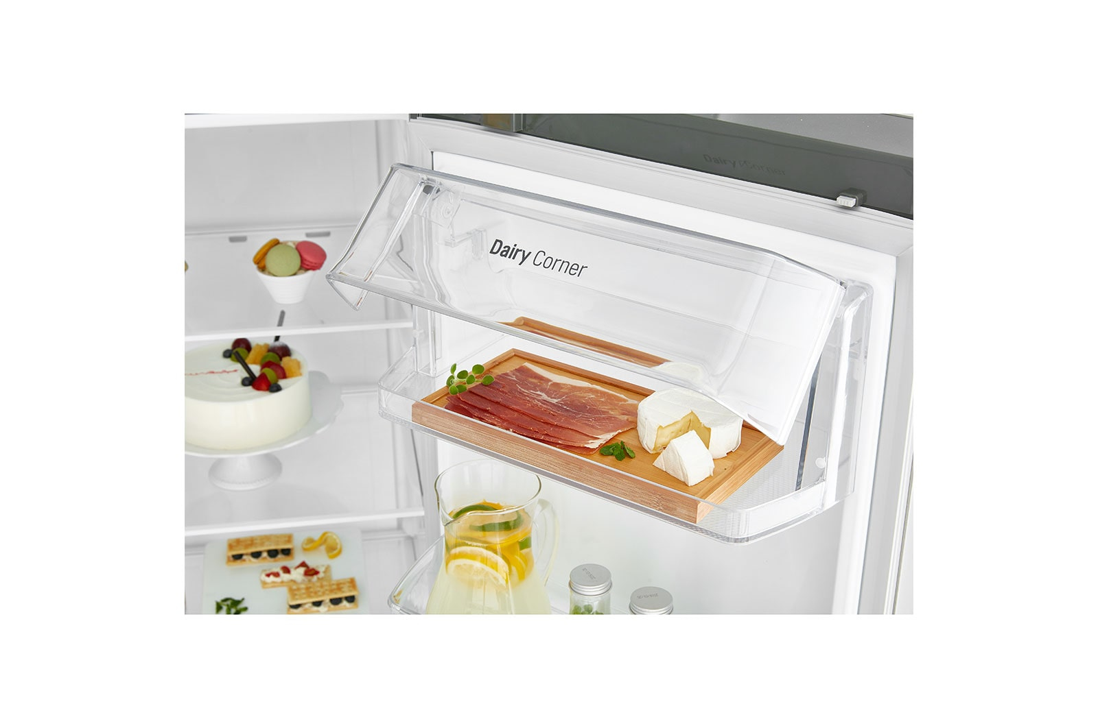 LG GSLV30DSXM side-by-side refrigerator Freestanding – image 5