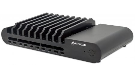 Manhattan 406031 mobile device charger Universal Black AC Indoor – image 1