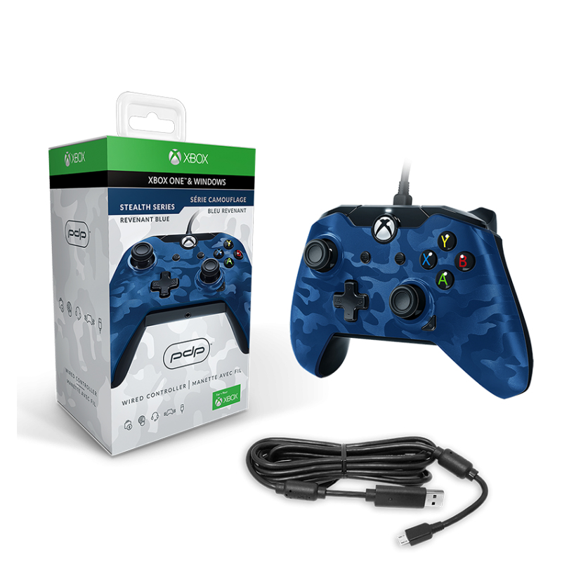 PDP 048-082-NA-CMO2 Gaming Controller Black, Blue USB Gamepad Analogue Xbox One – image 3