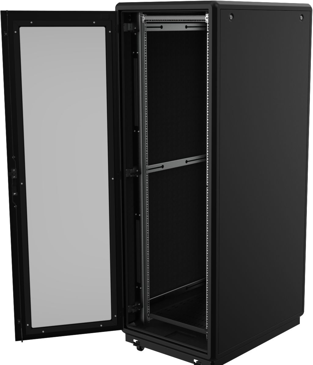Lanview RDLAK26U751BLT rack cabinet 26U Black – image 1
