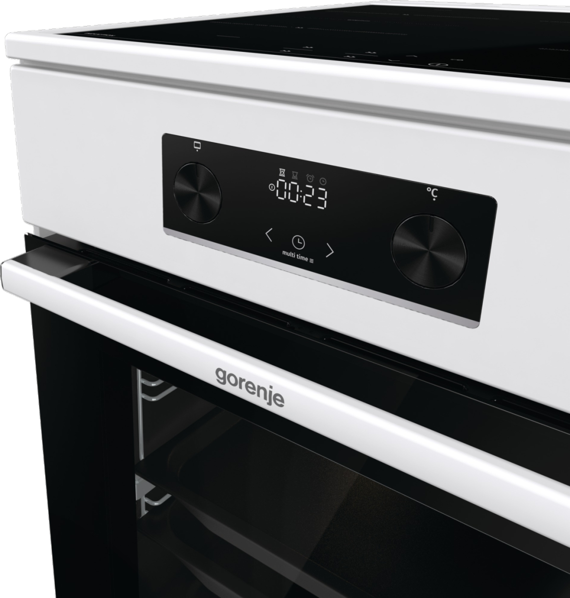 Gorenje GEIT5C60WPG Freestanding cooker Electric Zone induction hob White – image 9