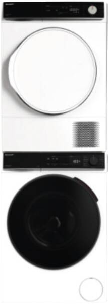 Sharp ES-WNFB914CWDA + KD-NHA8S8P1W3-CH — vue 1 sur 2