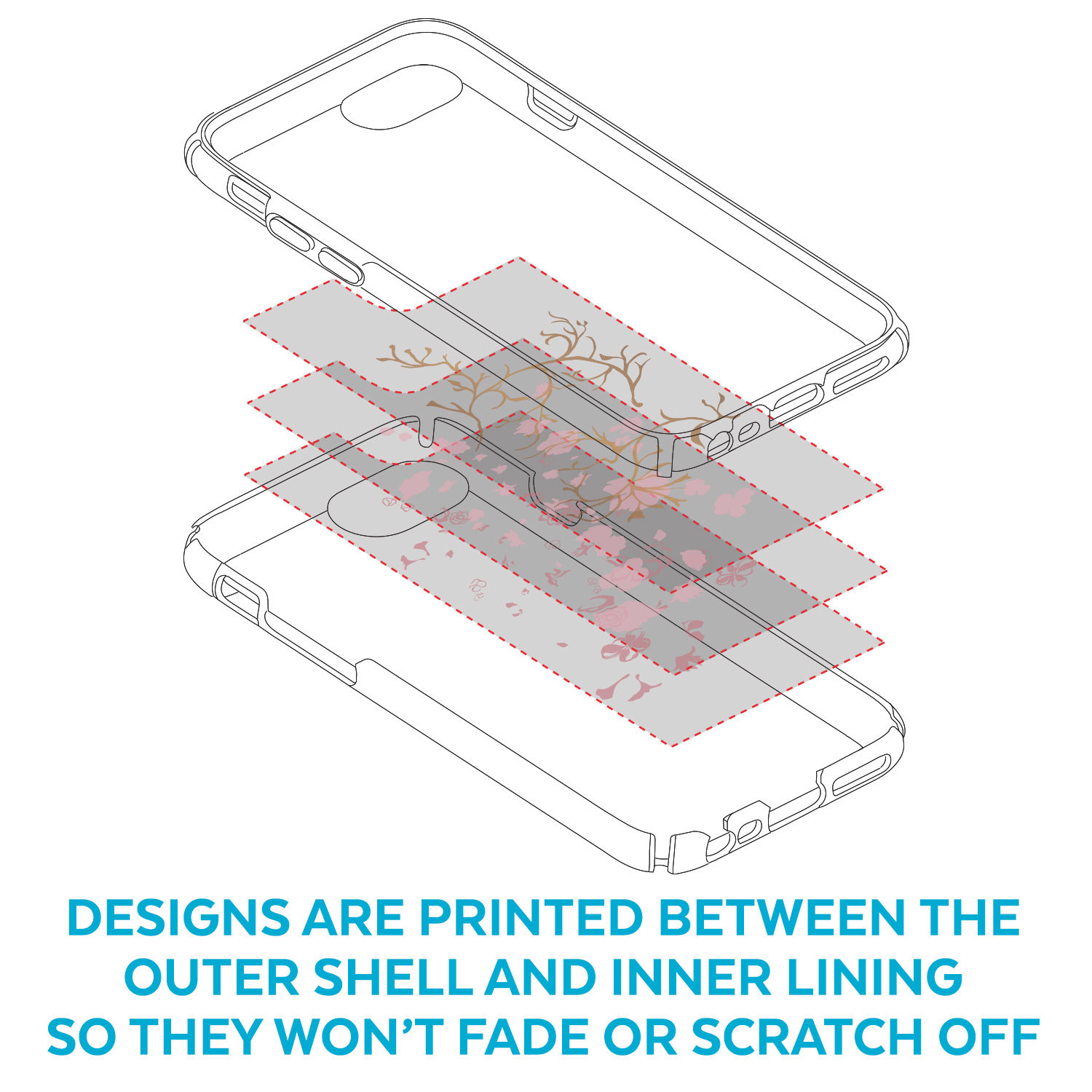 Speck Presidio Clear + Print iPhone XS / X – image 6