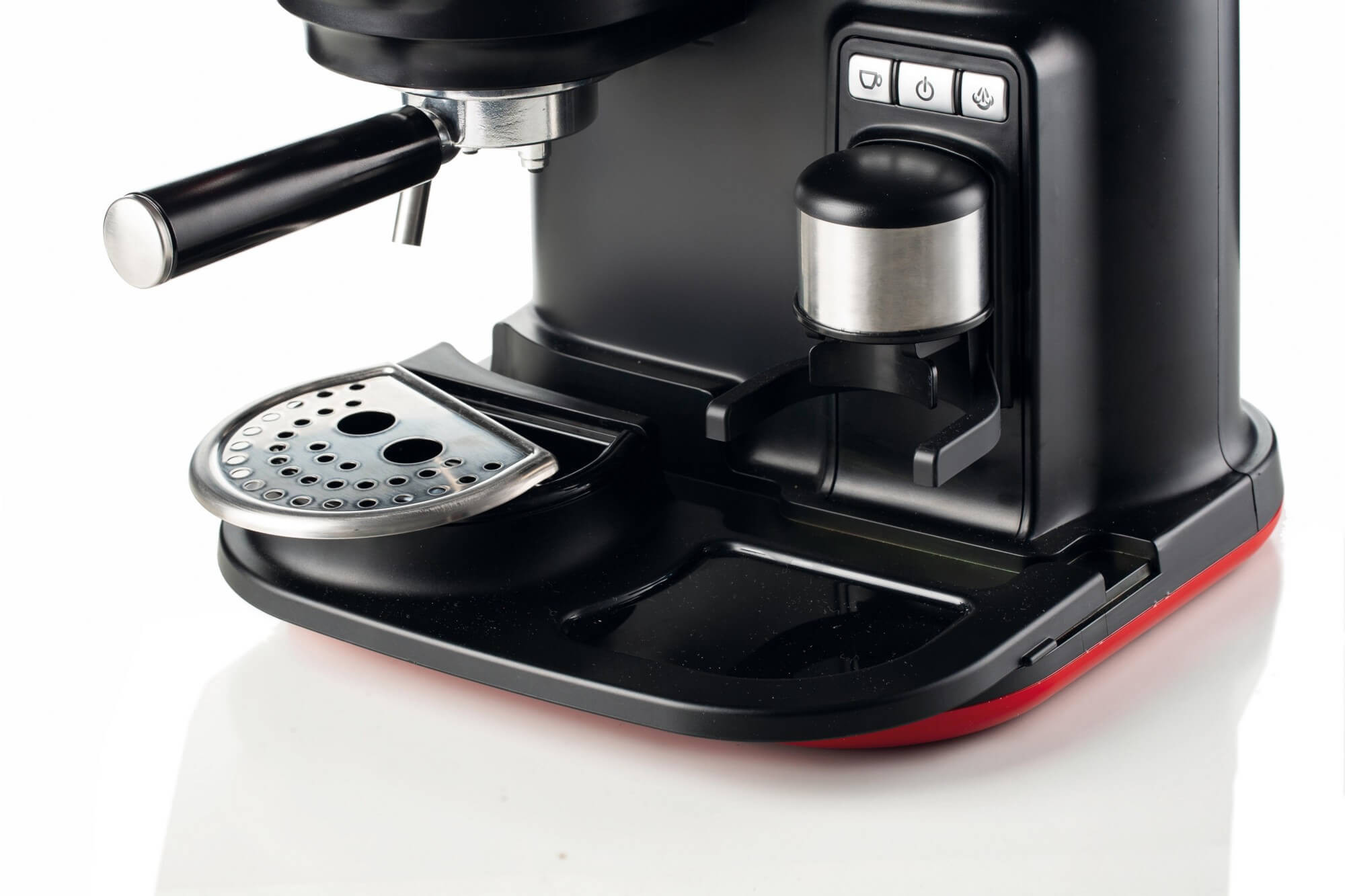 Ariete 1318 Moderna Espresso Machine with Integrated Coffee Grinder, For Coffee Beans and Ground Coffee, Milk Frothing Cappuccino Maker, 1 and 2 Cup Filter, 108 – image 8