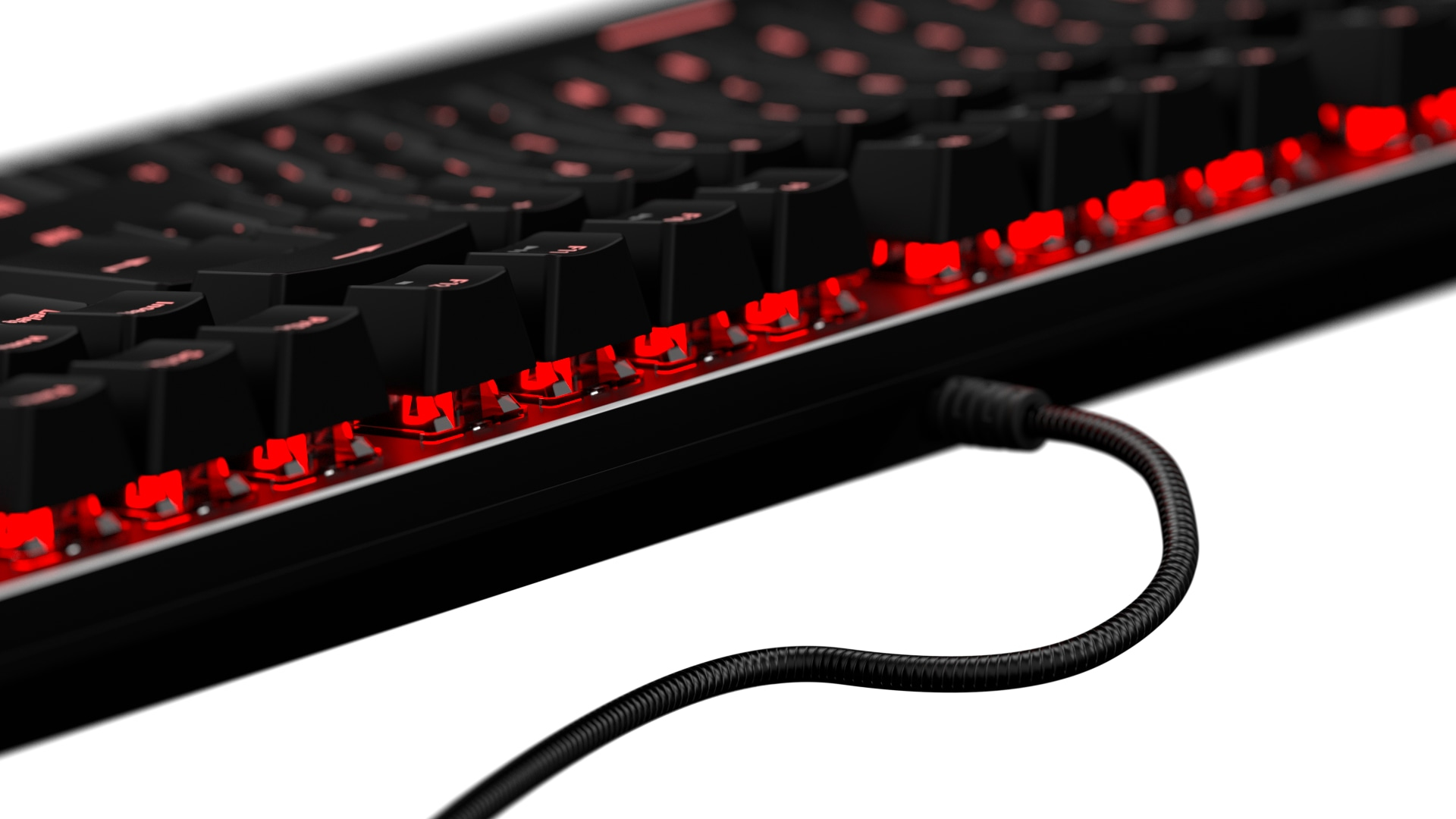 AOC GK500 keyboard Gaming USB Black – image 5