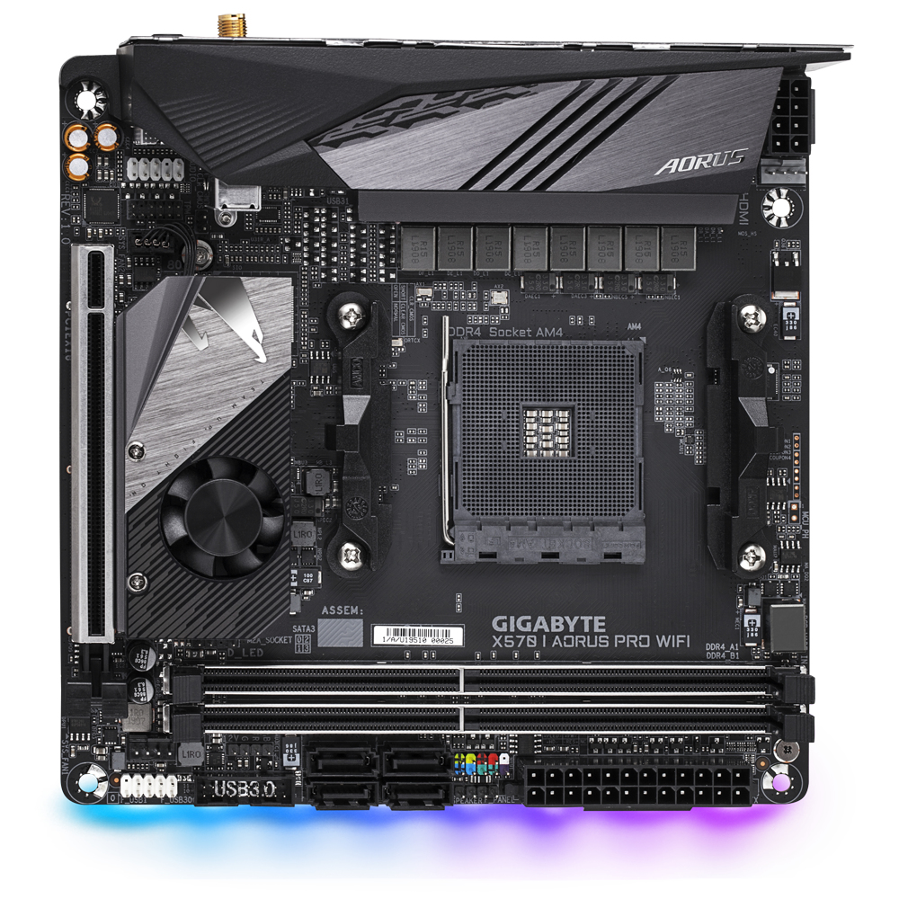 GIGABYTE X570 I AORUS PRO WIFI (rev. 1.0) – image 2