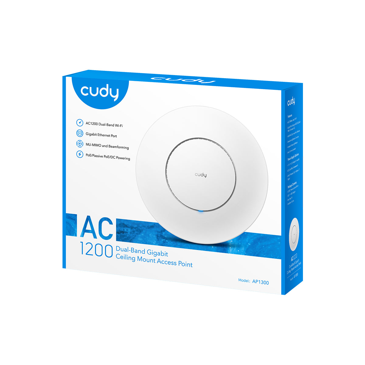 Cudy AP1300 1167 Mbit/s White Power over Ethernet (PoE) – image 5