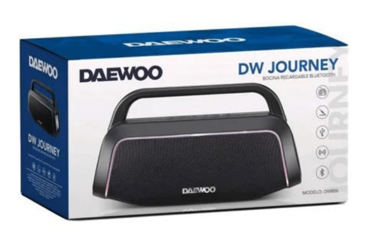 Daewoo DW-806 portable/party speaker Black – image 2