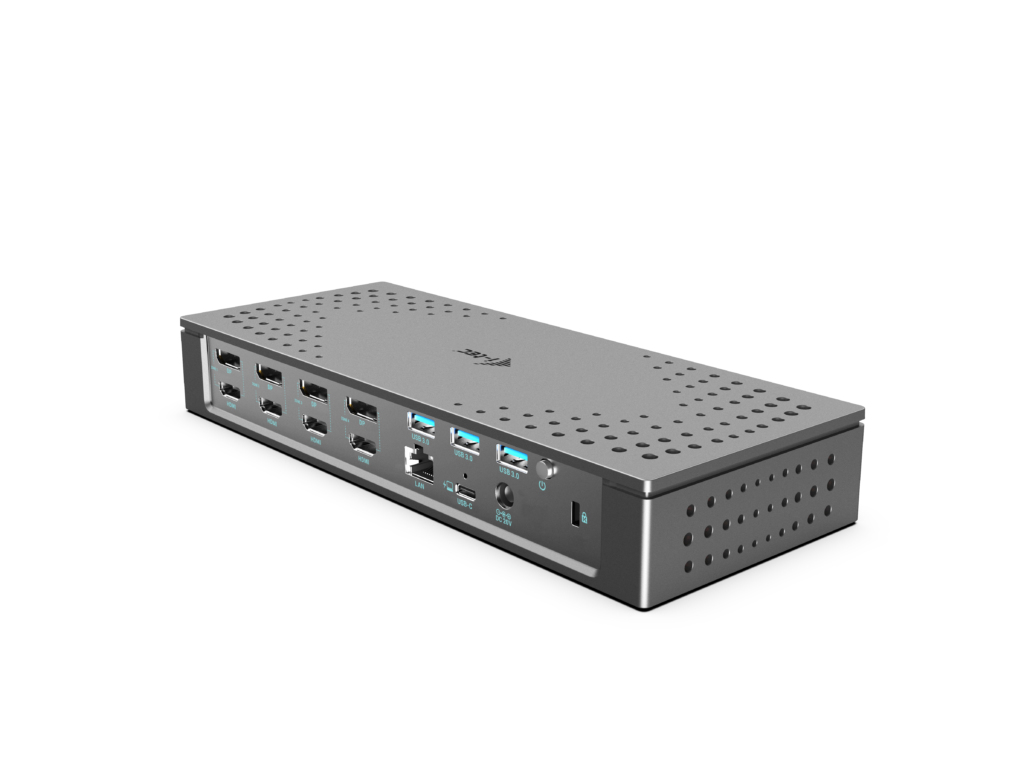 i-tec Universal USB 3.0/USB-C/Thunderbolt, Quattro 4K Display Docking Station + Power Delivery – image 3