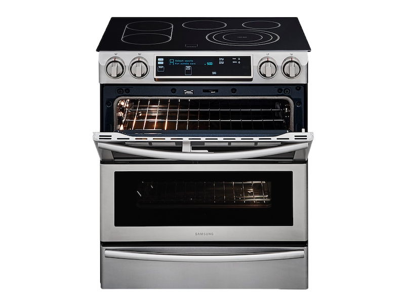 Samsung NE58K9850WS Freestanding cooker Electric Ceramic hob Stainless steel – image 2