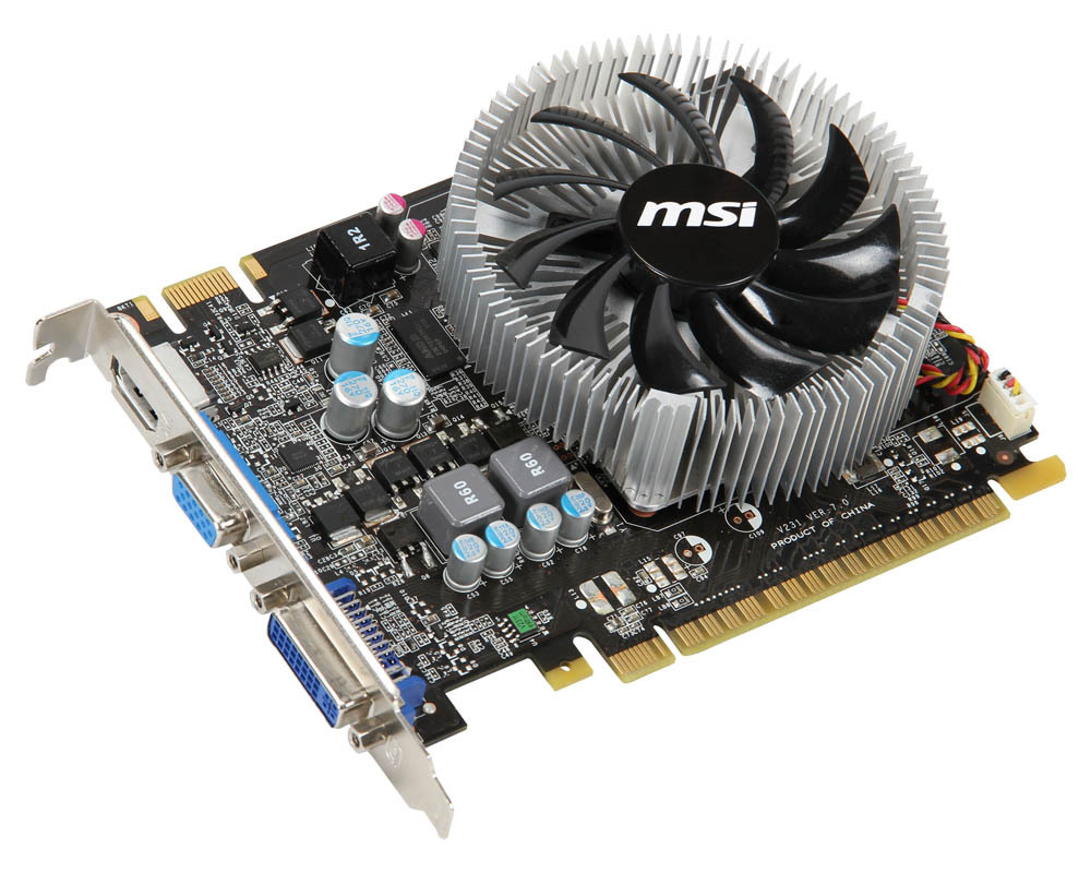MSI V231-005R graphics card NVIDIA GeForce GTS 450 – image 2