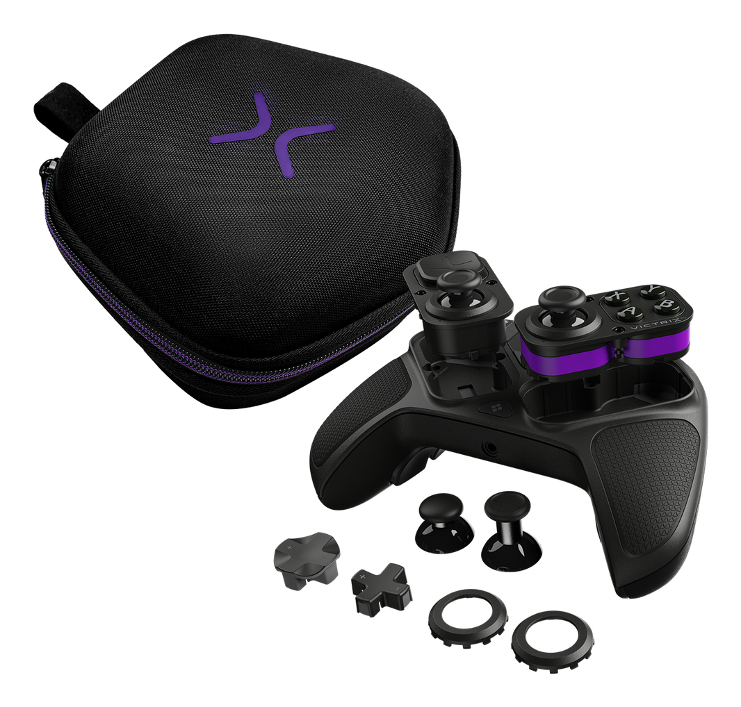 Turtle Beach Victrix Pro BFG Reloaded Manette de PC modulaire sans fil pour gaming de compétition avec sticks et gâchettes à effet Hall, boutons reprogrammables pour Windows 10/11 et Steam Deck