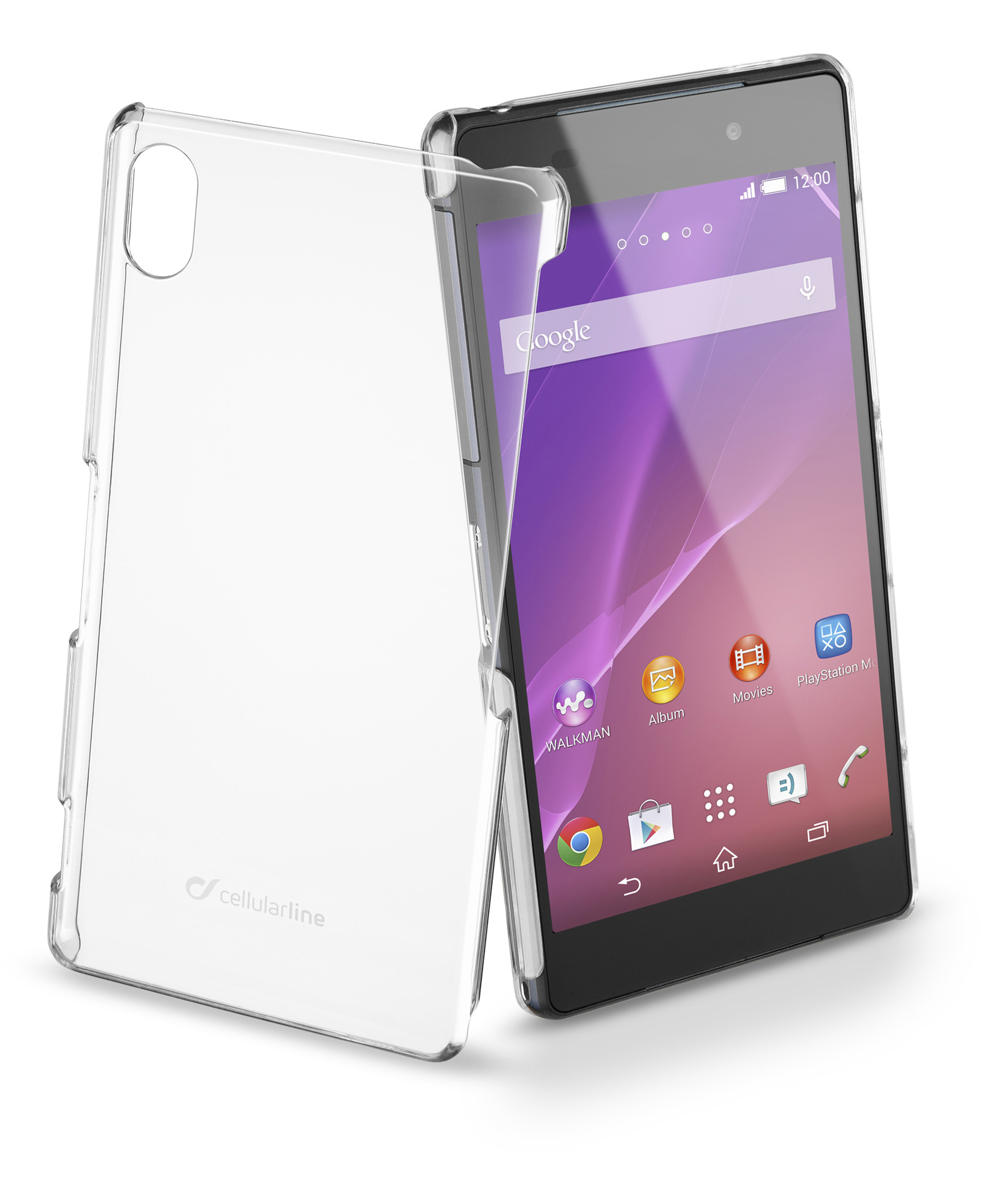 Cellularline Invisible Xperia M2- Transparent – image 1