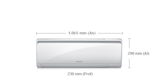 Samsung AQV24PMBN air conditioner Split system White – image 3