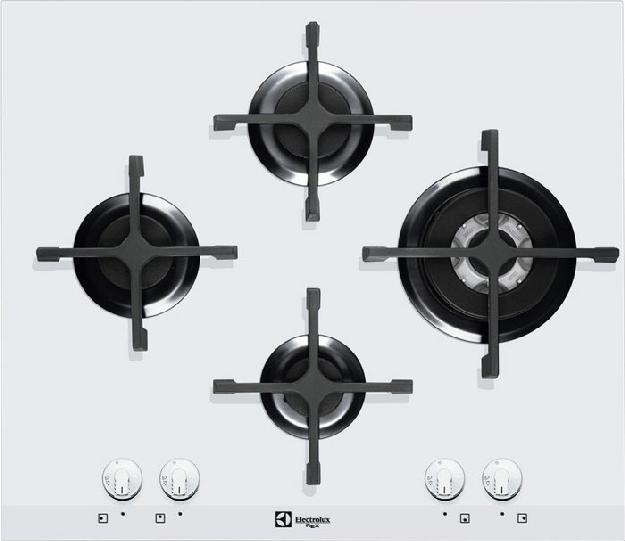 Electrolux PVB645UOV hob White Built-in Gas 4 zone(s)