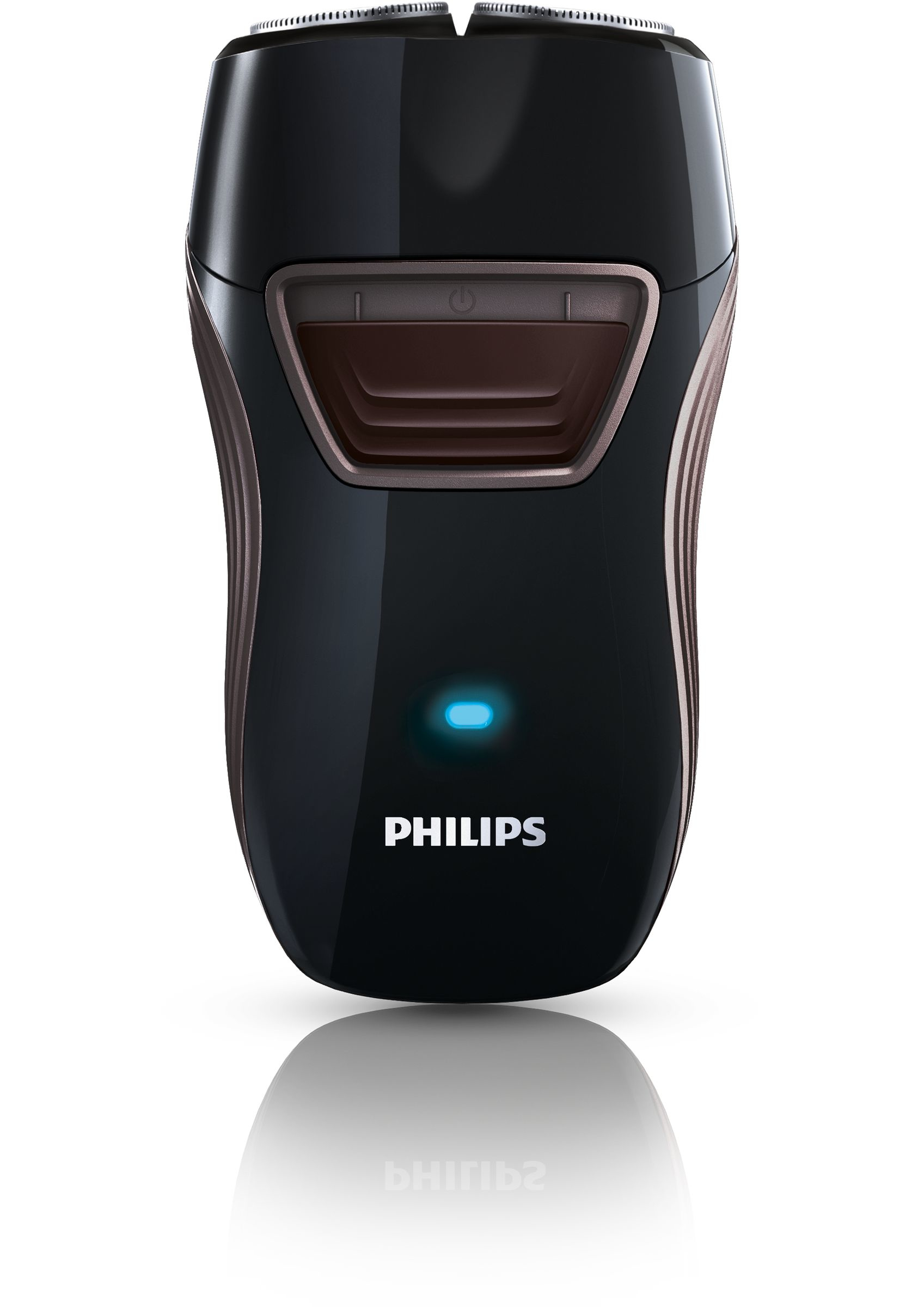 Philips PQ210/18 men's shaver Rotation shaver Black, Brown
