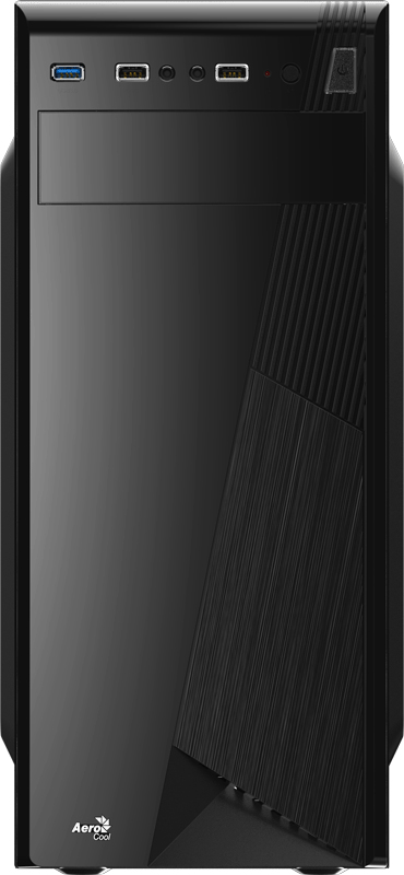 Aerocool CS‐1101 Midi Tower Black
