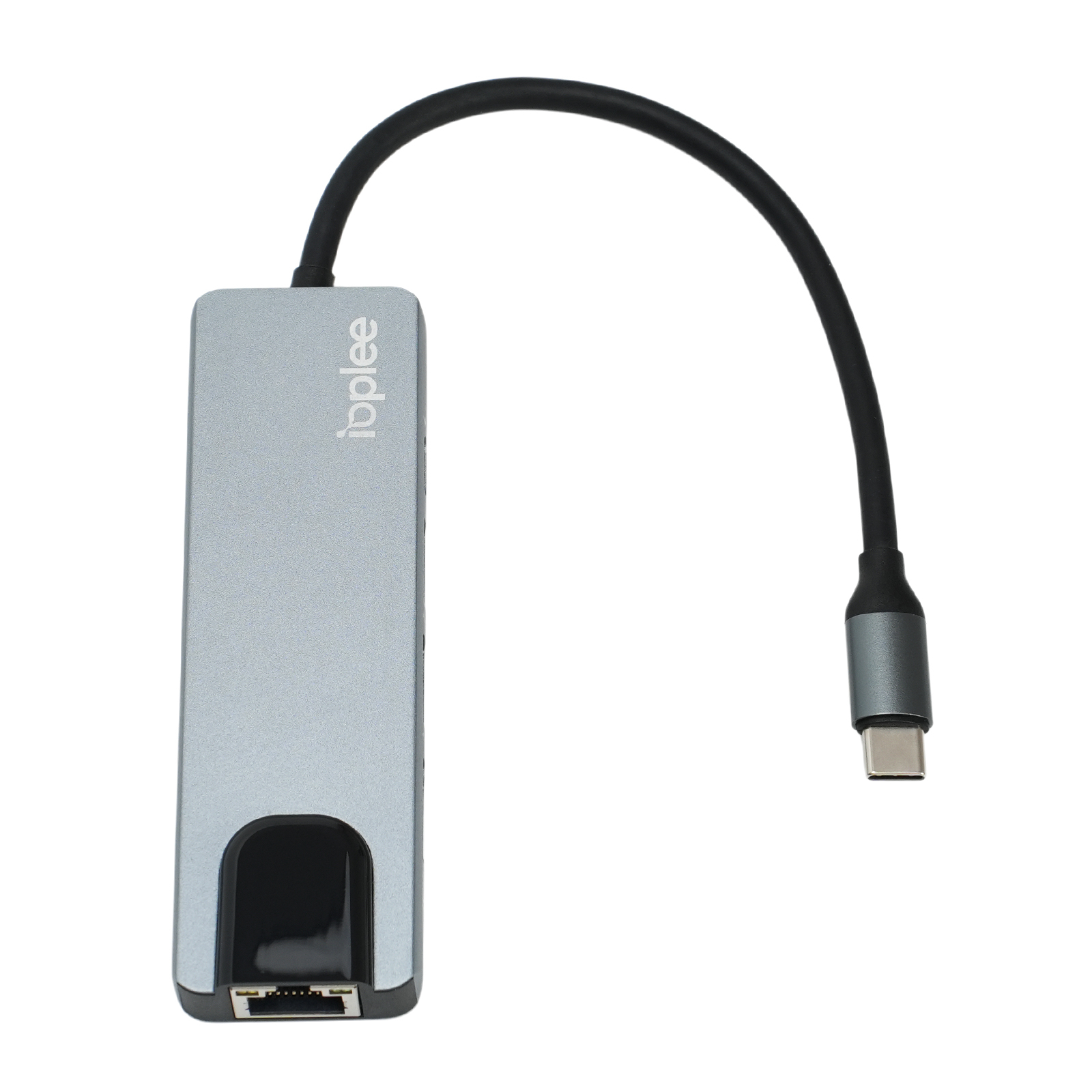 IOPLEE IOPEXTHE5IN1604 interface hub USB Type-C Grey – image 2