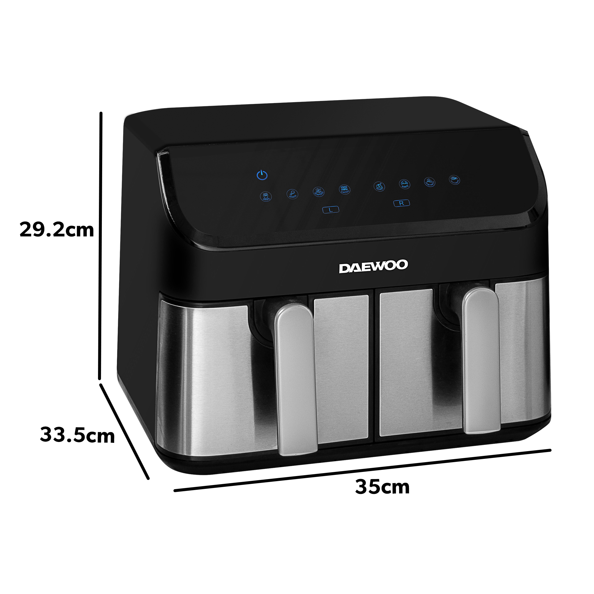 Daewoo SDA2616GE fryer Double – image 8