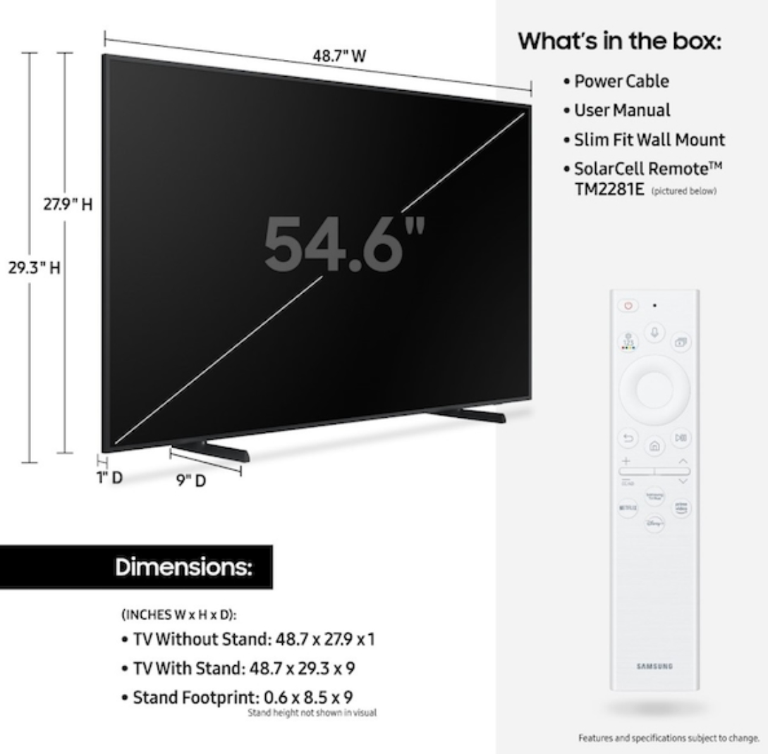 Samsung The Frame QN55LS03BAFXZA TV – image 9
