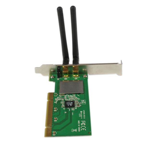 StarTech.com PCI Wireless N Adapter - 300 Mbps PCI 802.11 b/g/n Network Adapter Card – 2T2R 2.2 dBi – image 3